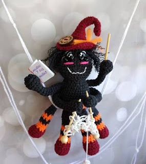 PATRON GRATIS ARAÑA AMIGURUMI 54669