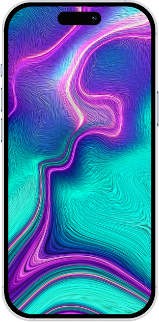 Transform Your Phone with Mesmerizing Abstract Liquid Design