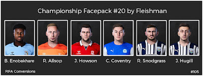 PES 2021 Championship Facepack #20 by Fleishman