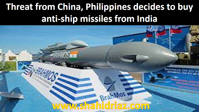 Threat from China, Philippines decides to buy anti-ship missiles from India