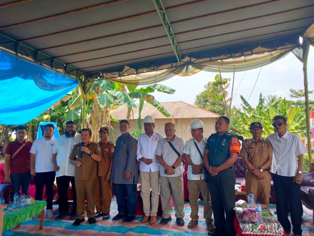 Launching Bedah Rumah Layak Huni Oleh DPP Pradana Cahaya Nasional Di Provinsi Sumut Kecamatan Hamparan Perak Kabupaten DeliSerdang