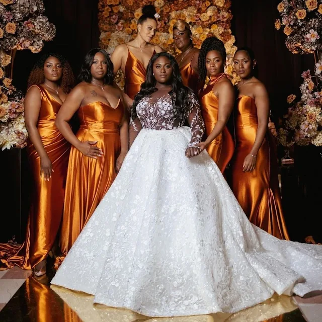 Danielle Brooks Wedding Dress