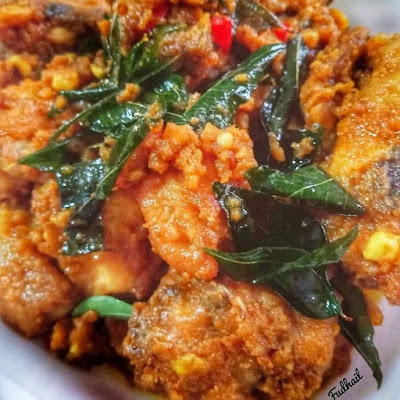 Ayam butter telor masin