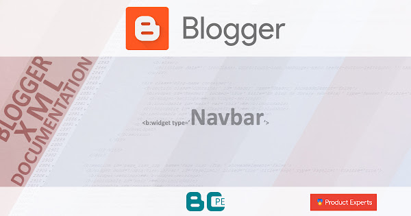 Blogger - Les inclusions du gadget Navbar