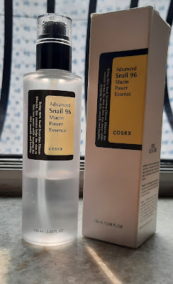 COSRX ADVANCED SNAIL 96 POWER ESSENCE packaging SKINCARE PRODUCT REVIEW  SKINCHEMSCIENCES