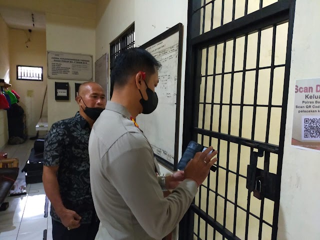 Cek Ruang Tahanan, Kapolres Bangli Pastikan Keamanan Tahanan