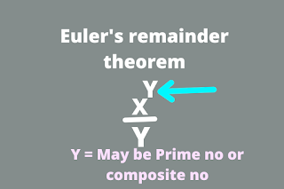 Eular Remainder Theorem, Euler Remainder Theorem Cat,Euler's Theorem to find Remainder, How to find a remainder of large numbers