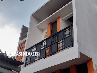 Balkon Besi Plat Cutting Laser Pesanan Ibu Ruqoiyah di Mampang 8 Jakarta Repeat Order Ke-1