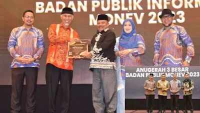 Kota Pariaman Kembali Raih Predikat Informatif di Anugerah KIP 2023