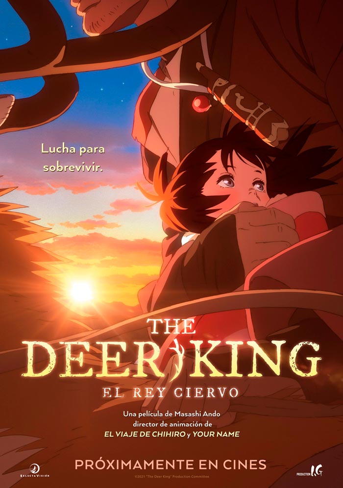 The Deer King: El Rey Ciervo (Shika no Ou) anime film - Selecta Visión - poster