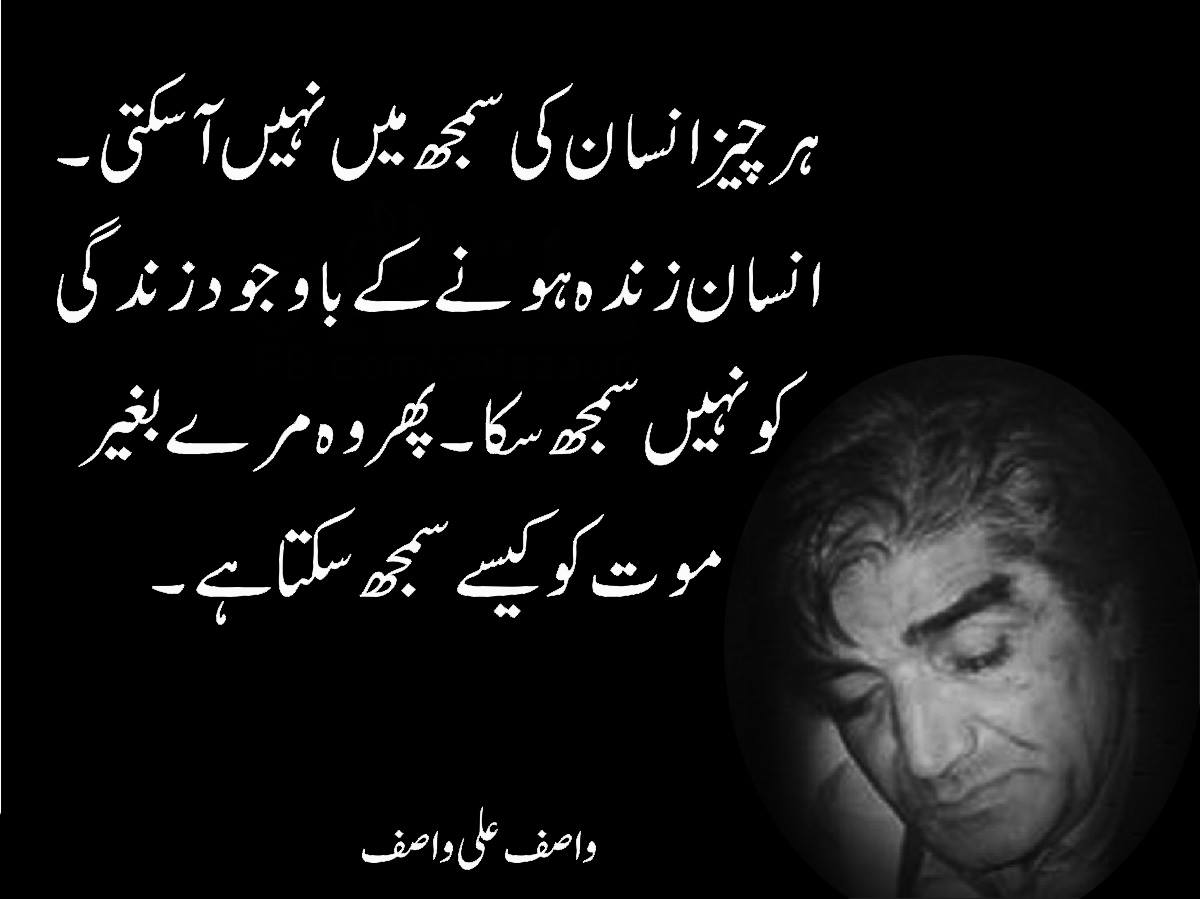 TOP 10 Wasif Ali Wasif Urdu Quotes | Wasif Ali Wasif Quotes