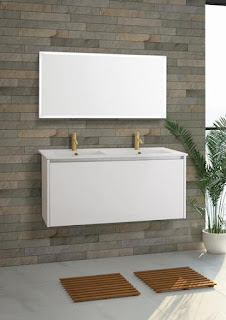 Wall Hung Double Vanity Unit