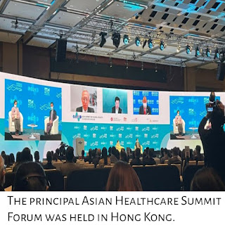 The principal Asian Healthcare Summit Forum was held in Hong Kong.