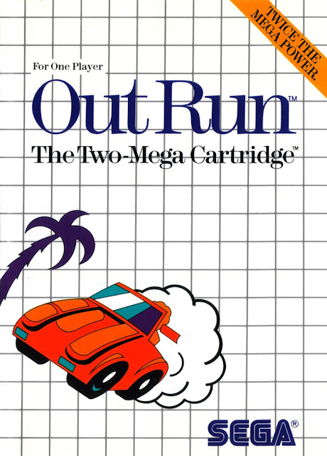 Portada videojuego Out Run - Master System