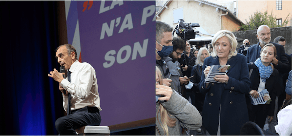 Présidentielle 2022 : Éric Zemmour et Marine Le Pen doivent-ils s’unir ? - “ Frédéric Saint Clair ”