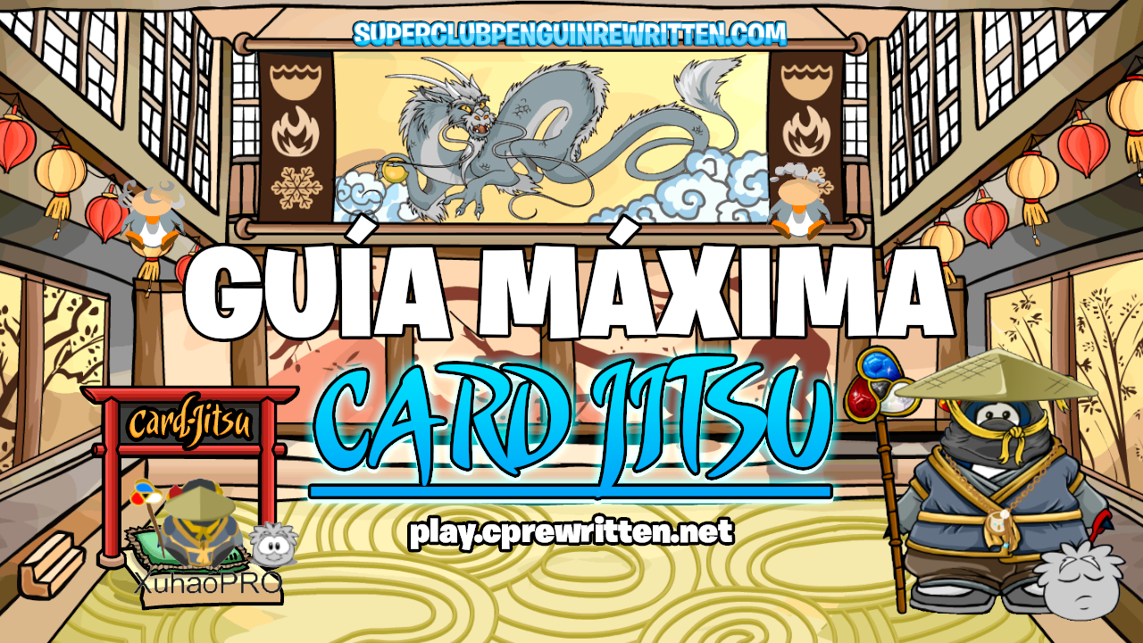 Guía Máxima Card Jitsu Party! | Club Penguin Rewritten 2022