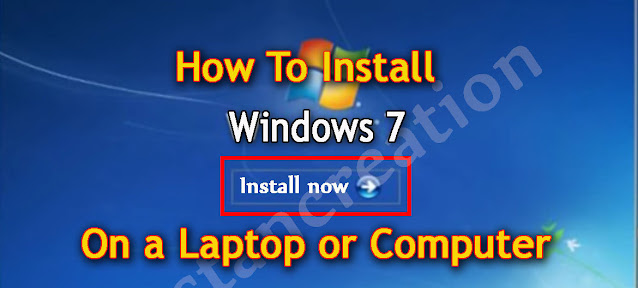 how to install windows 7 in laptop using pendrive 2022