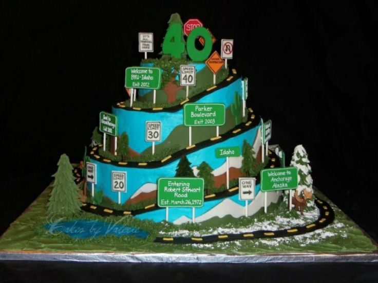 over the hill cake