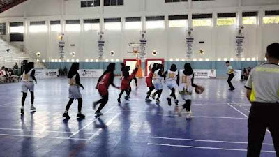 Peringati HUT Kabupaten Lahat Ke 155,  PJ Bupati Lahat Buka Turnament Bola Basket Antar Pelajar dan Umum