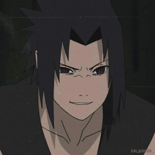 صور افتار شخصية ساسكي اوتشيها من انمي ناروتو - هوى ملون