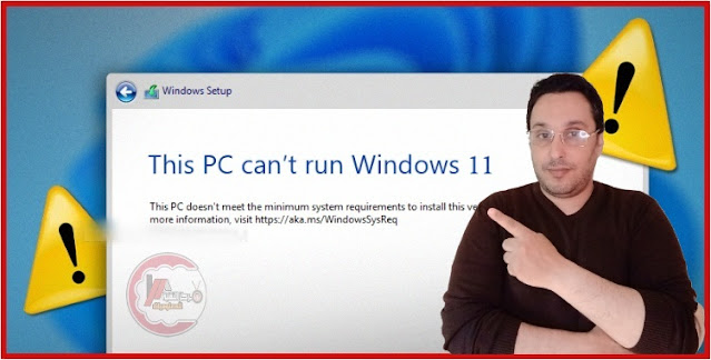 This PC doesn’t meet the minimum system requirements to install Windows 11
