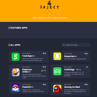 4inject.com || Free tweak aplikasi dan game via 4inject cash app