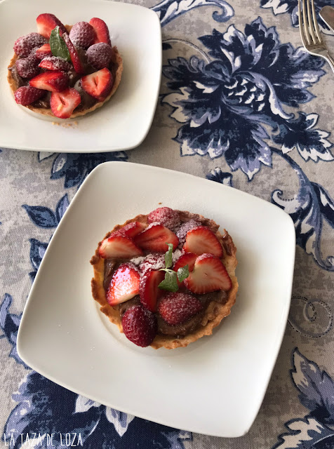 Tartaletas con fruta