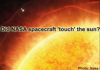 Did NASA spacecraft 'touch' the sun?