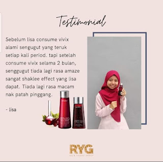 Testimoni Vivix Shaklee Membantu Untuk Masalah Kesihatan