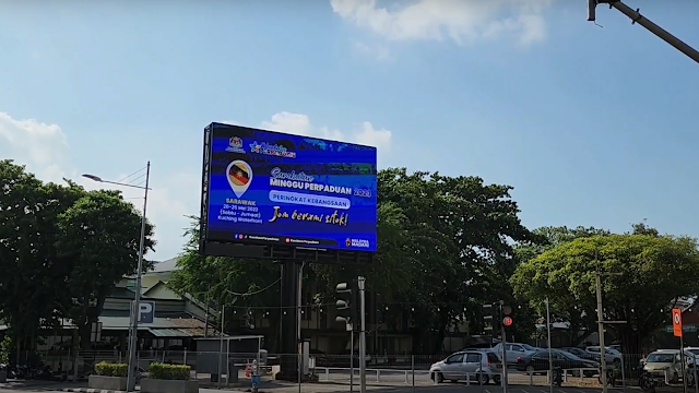Malaysia Madani Ad Jalan Magazine Penang LED Screen Advertising Malaysia Georgetown Digital OOH Advertising