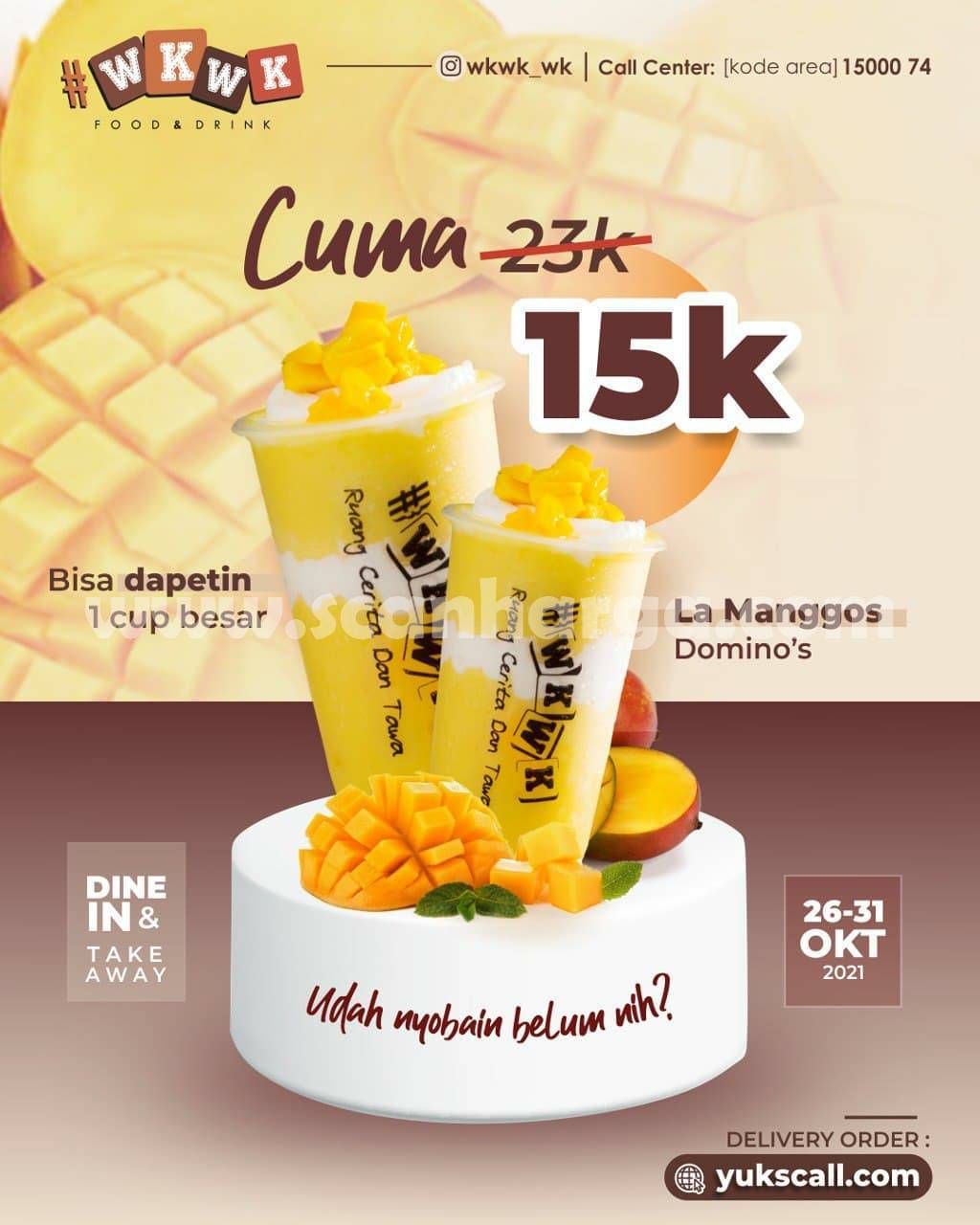 Promo WKWK Food & Drink Oktober 2021