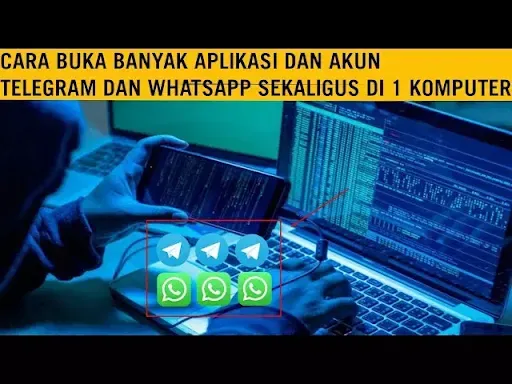 membuka banyak telegram