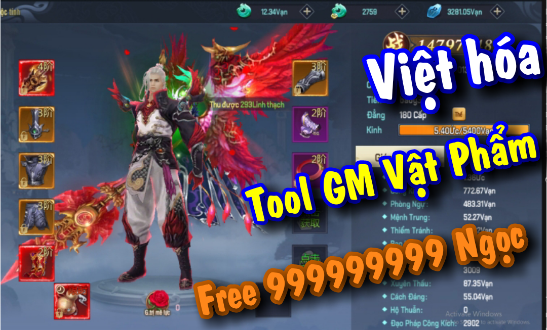 Game lậu Cổ Kiếm 3D Việt Hóa Free Tool