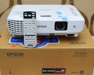 Jual Proyektor Epson EB-X400 Fulset Like New