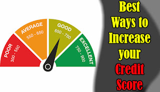 Best Ways to Increase your Credit Score