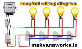 hospital wiring circuit diagram and Explanation