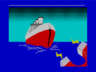 Pam Ferris's Ferrous Ferries -ZX Spectrum-