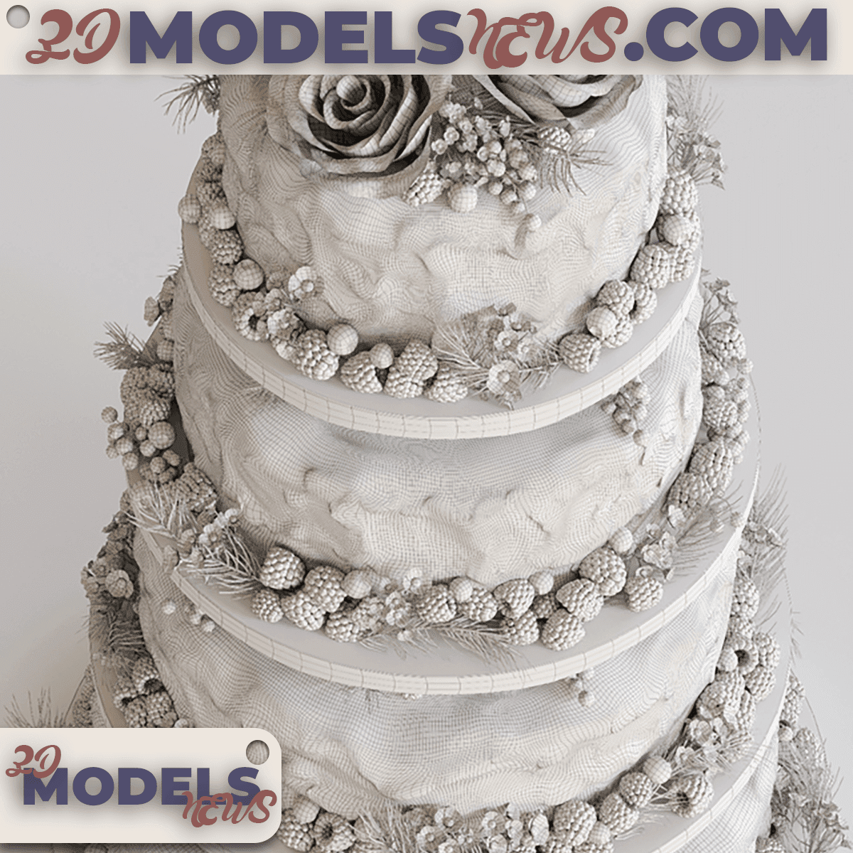 Wedding cake model 7