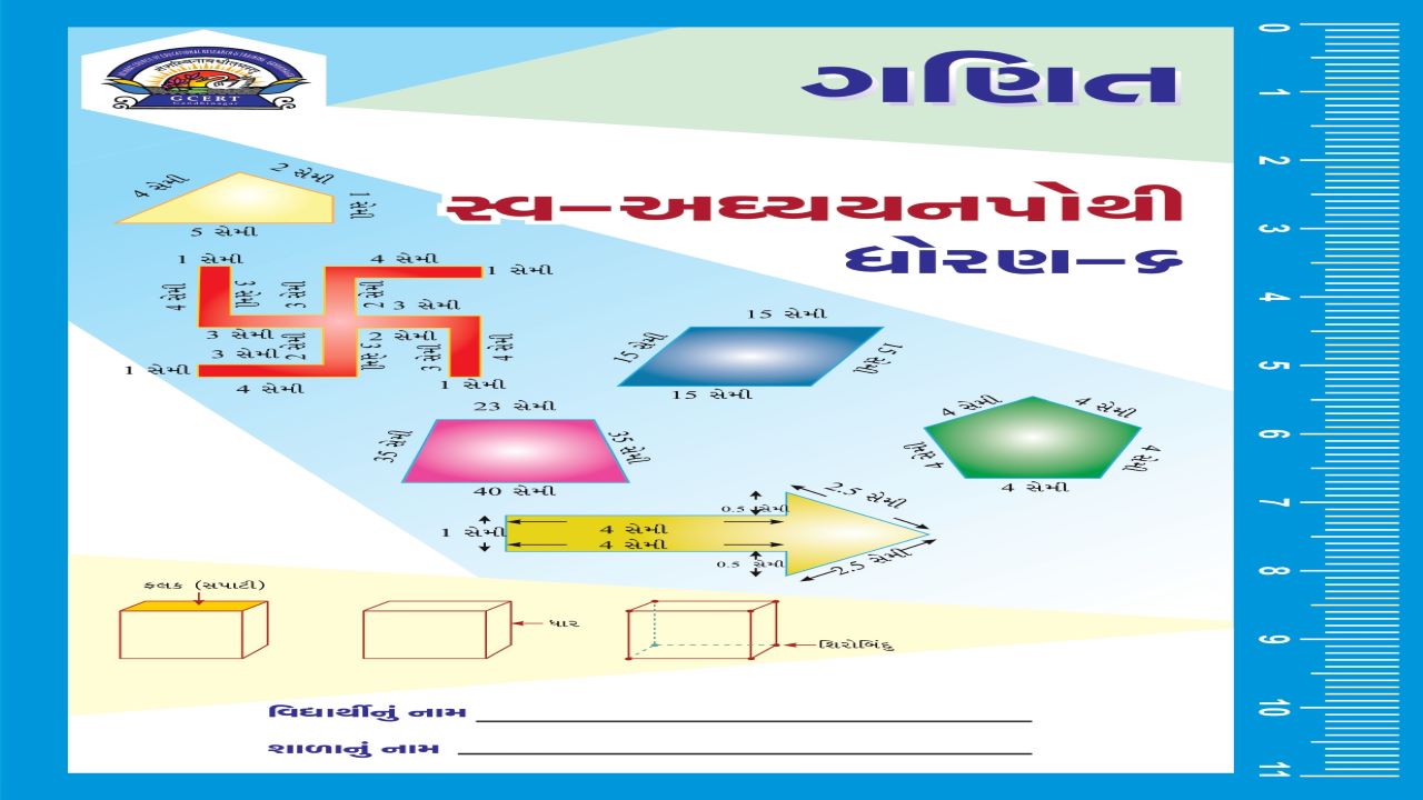 Maths Swadhyayan Pothi (Workbook) Standard 6