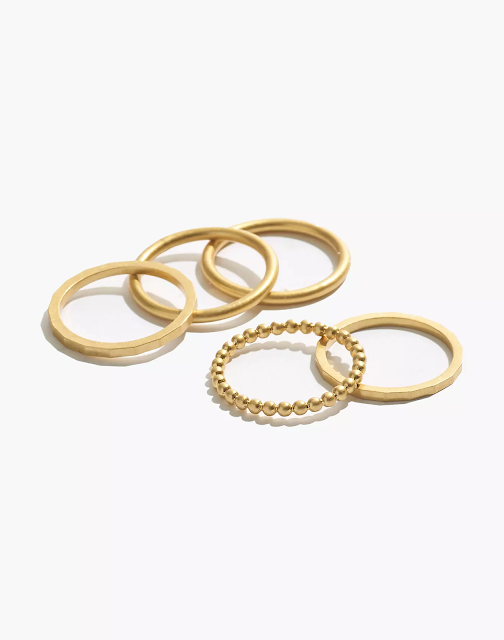 Stacking ring set.