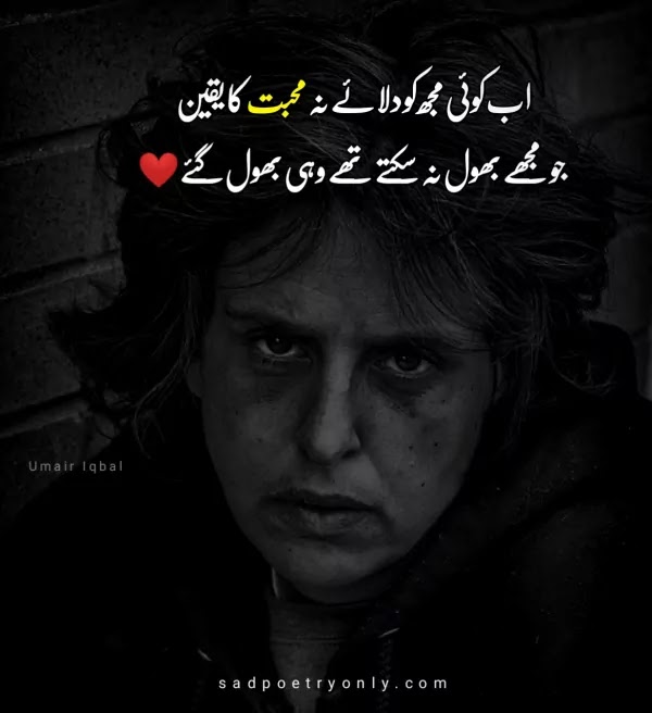 Mohabbat Wali Shayari Urdu