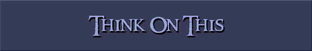 Think On This Banner