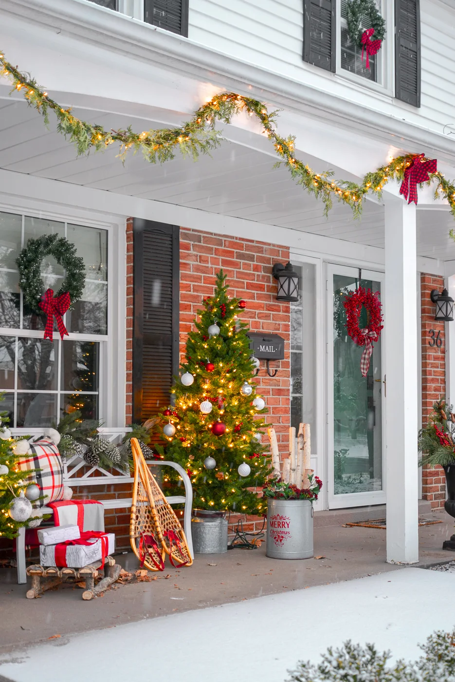 outdoor christmas decoration ideas