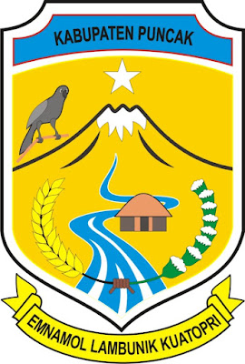 Logo / Lambang Kabupaten Puncak - Latar (Background) Putih & Transparent (PNG)