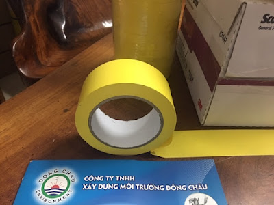 Màu Vàng - Việt Nam, Băng keo Dán nền, dán sàn, kẻ vạch