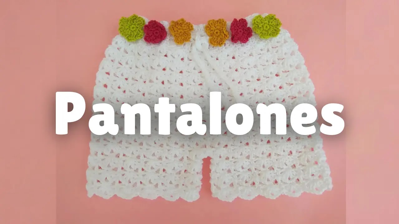 15 Pantalones a crochet para grandes y pequeños 👖🩳