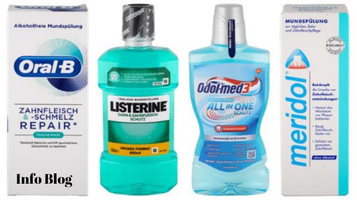 Mouthwash in the test