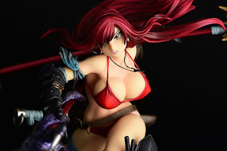 Figure 1/6 Erza Scarlet the Knight ver. Another Color : Red Armor from Fairy Tail, Orca Toys