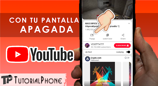 Cómo usar YouTube con pantalla apagada y sin publicidad