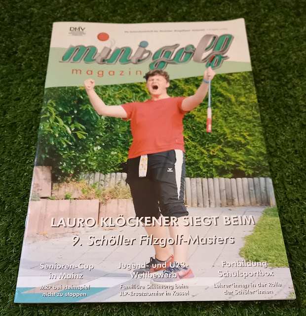 The official magazine of the German Minigolf Federation / Deutsche Minigolfsport Verband